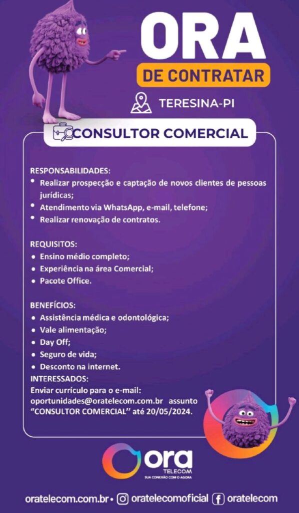 Consultor Comercial