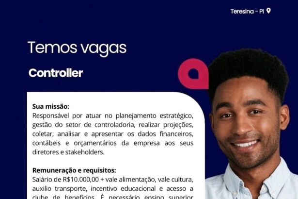 Vaga para Controller