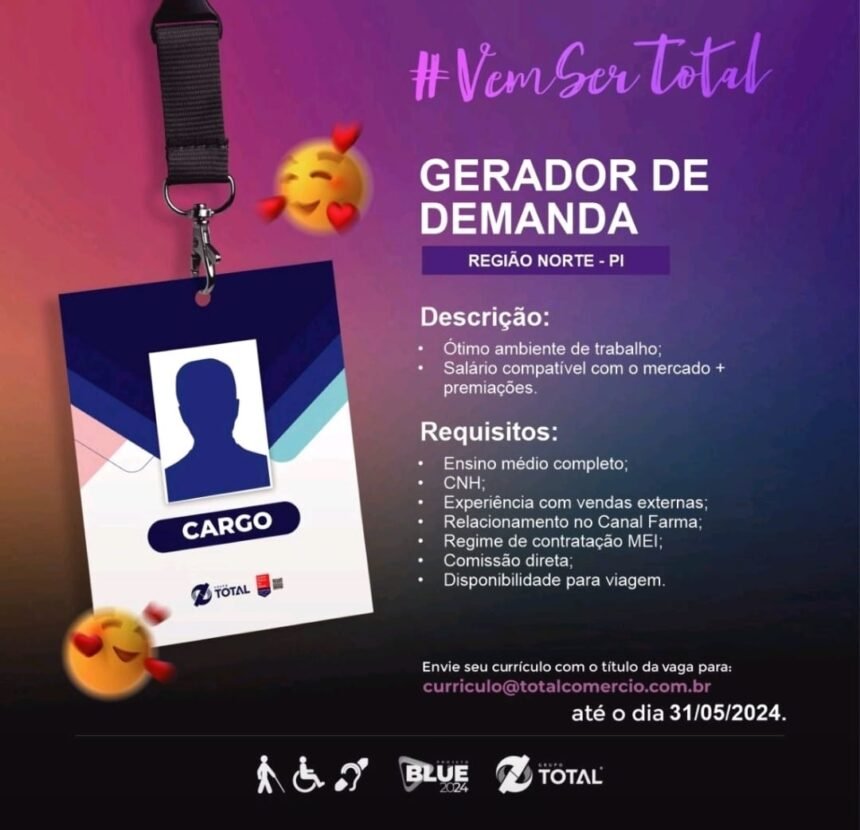 Vaga para Gerador de Demanda Piauí