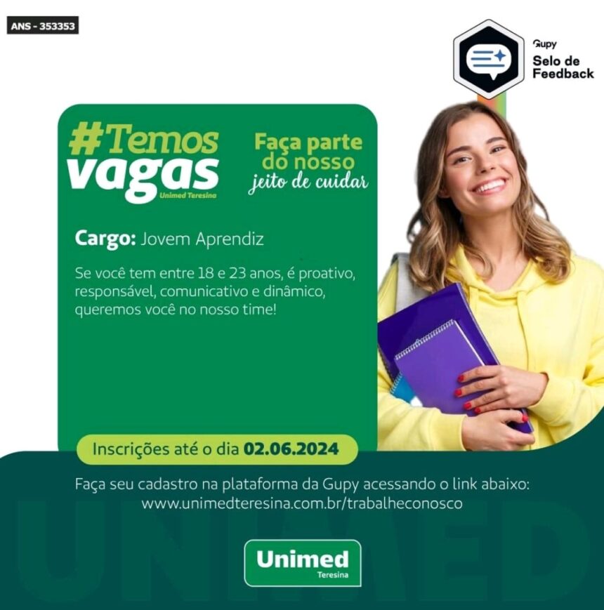 Vaga para Jovem Aprendiz