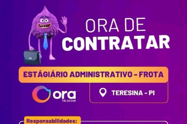 Vaga de estágio para Administração