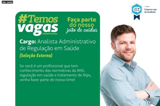 Vaga para Analista Administrativo