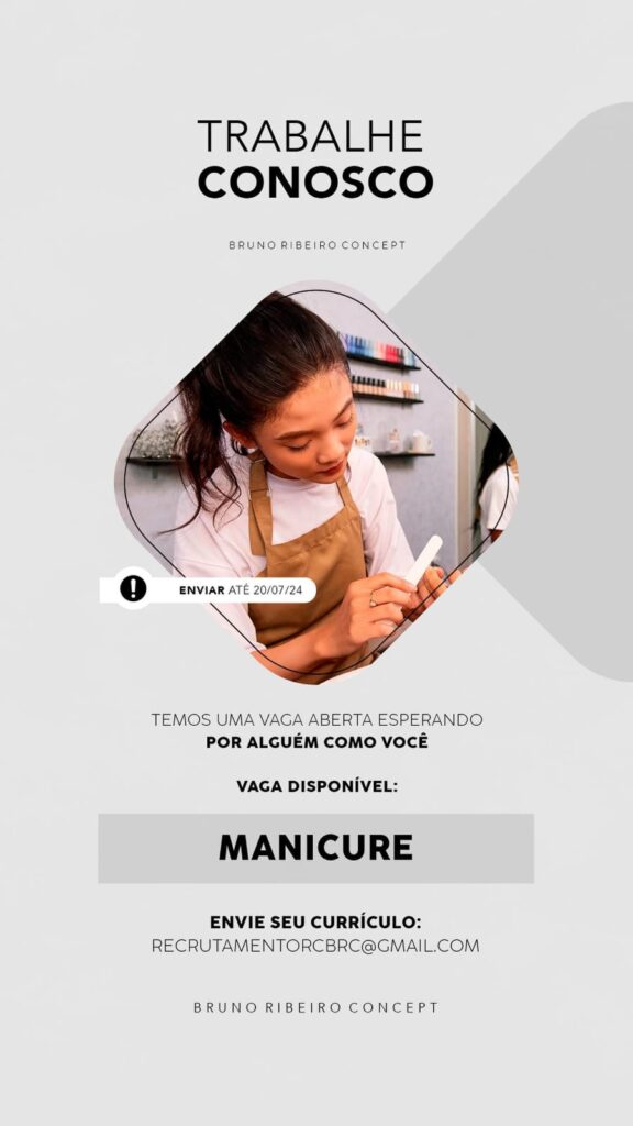 Vaga para Manicure