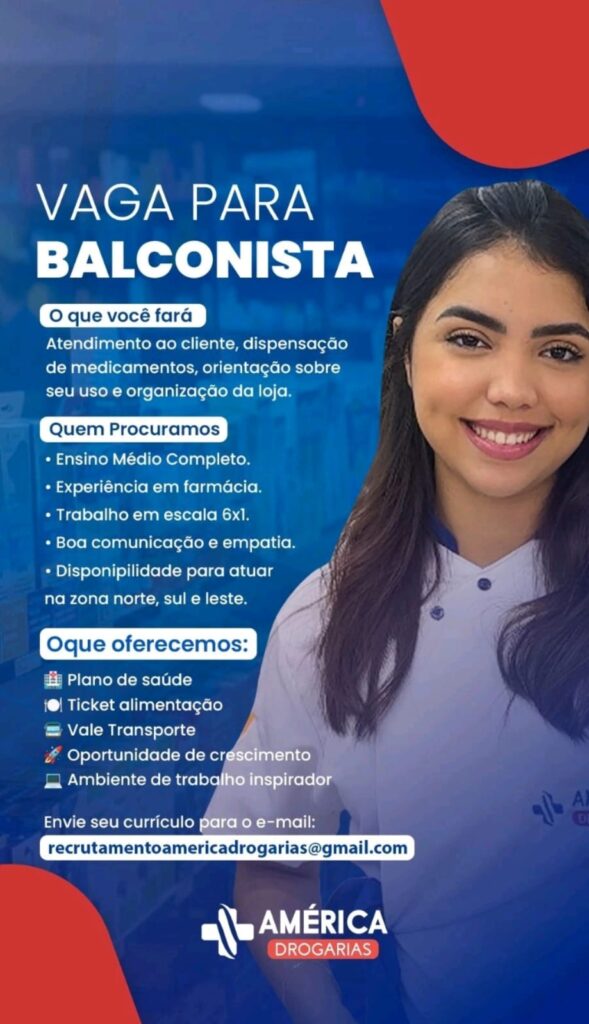 Vaga para Balconista