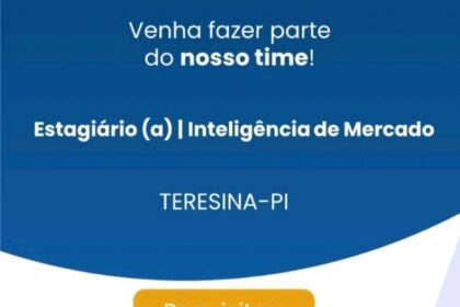 Vaga de Estágio para Inteligência de Mercado