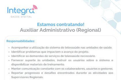 Vaga para Auxiliar Administrativo em Barras