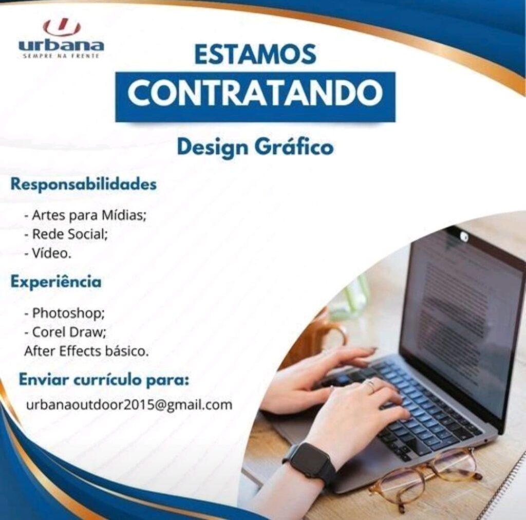 Vaga para Design Gráfico