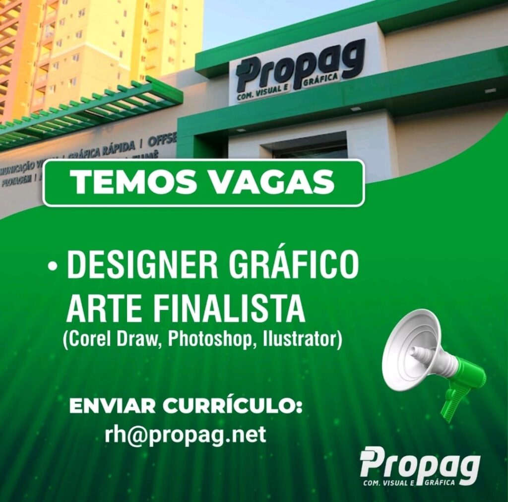 Vaga para Designer Gráfico