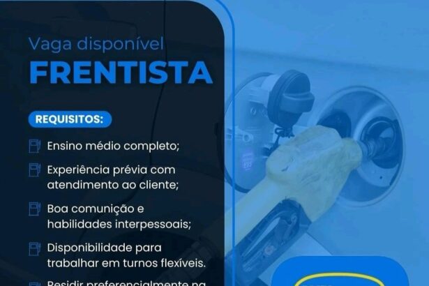Vaga para Frentista