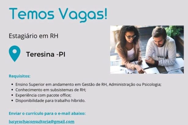 Vaga de Estágio para RH
