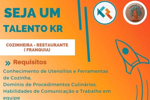 Vaga para Cozinheira