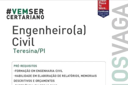 Vaga para Engenheiro(a) Civil