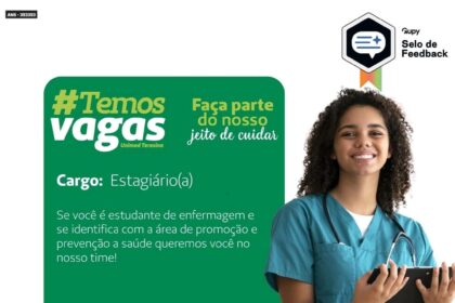 Vaga para Estagiário(a)