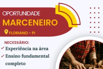 Vaga para Marceneiro