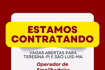 Vaga para Operador de Empilhadeira em Teresina