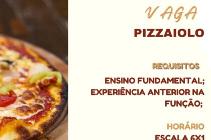 Vaga para Pizzaiolo