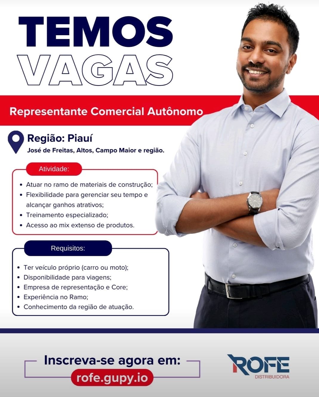 Vagas de emprego para Representante Comercial Autônomo em Parnaíba ...