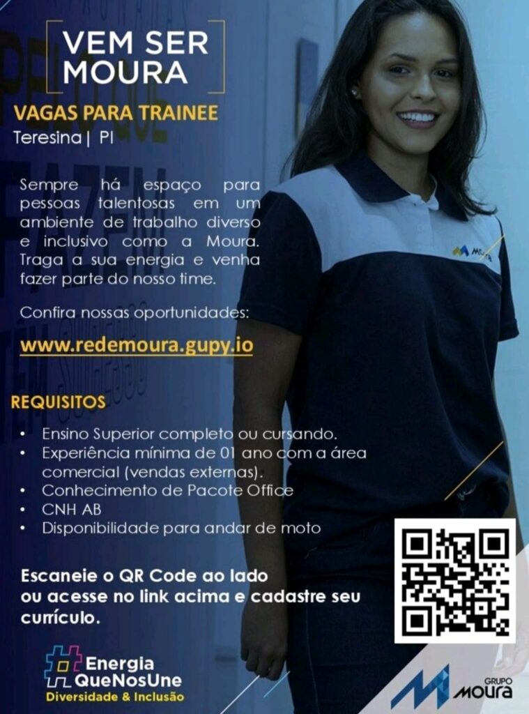 Vaga para Trainee