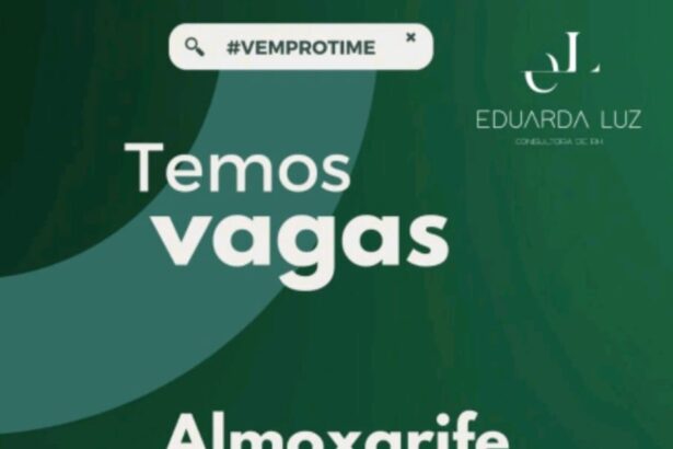 Vaga para Almoxarife