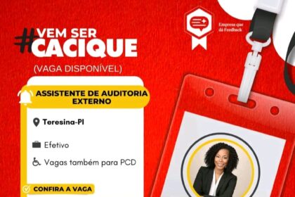 Vaga para Assistente de Auditoria Externo em Teresina