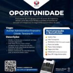 Vaga para Auxiliar ADM/Financeiro