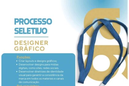 Vaga para Designer Gráfico