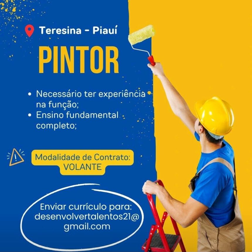 Vaga para Pintor