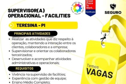 Vaga para Supervisor(a) Operacional