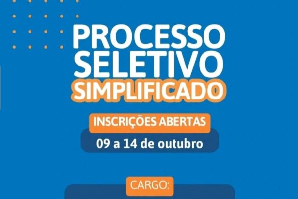 Vaga para Auxiliar de Serviços Gerais