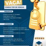 Vaga para Consultor de Vendas