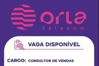 Vaga para Consultor de Vendas