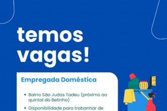 Vaga para Empregada Doméstica