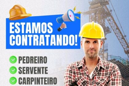 Diversas oportunidades no MF Construtora