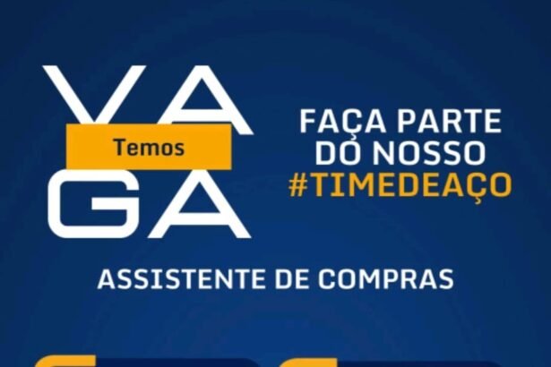 Vaga para Assistente de Compras
