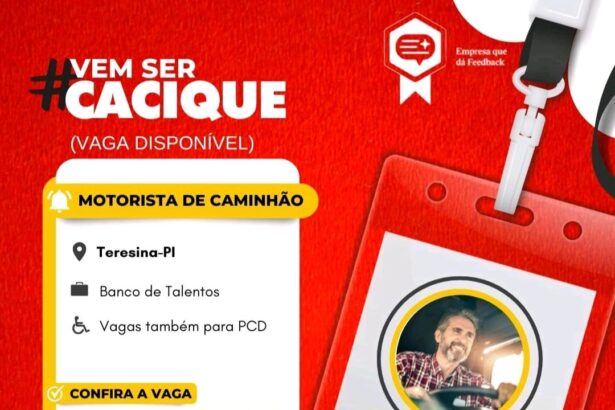 Vaga para Motorista de Caminhão