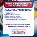 Vaga para Vendedor(a)