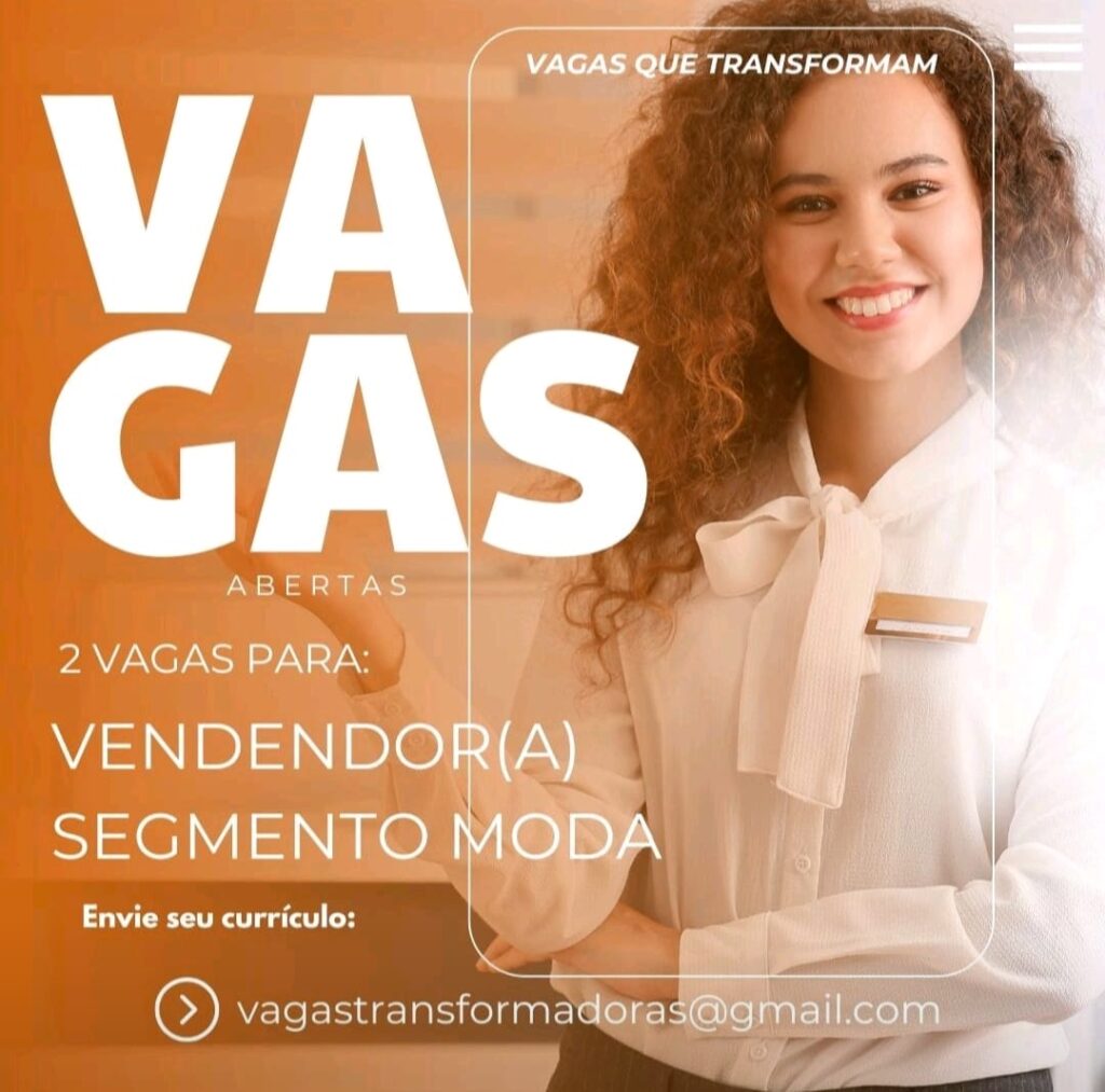 Vagas para Vendedor(a)