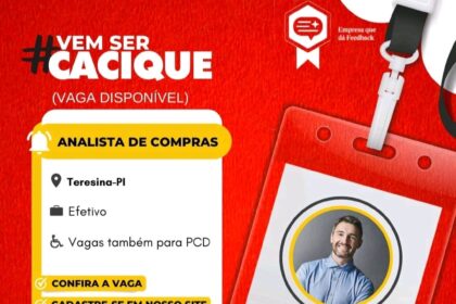 Vaga para Analista de Compras