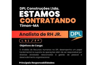 Vaga para Analista de RH JR