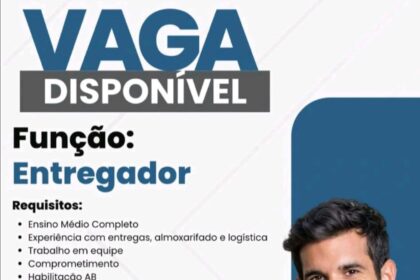 Vaga para Entregador