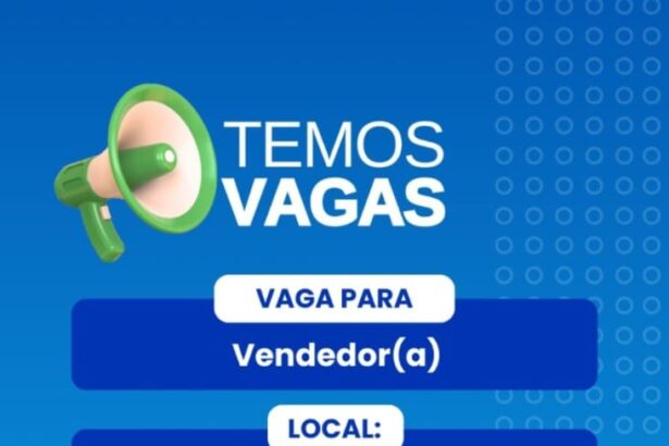 Vaga para Vendedor(a)
