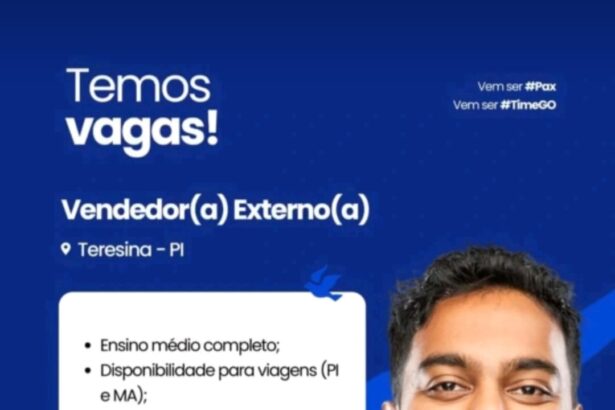 Vaga para Vendedor(a) Externo(a)