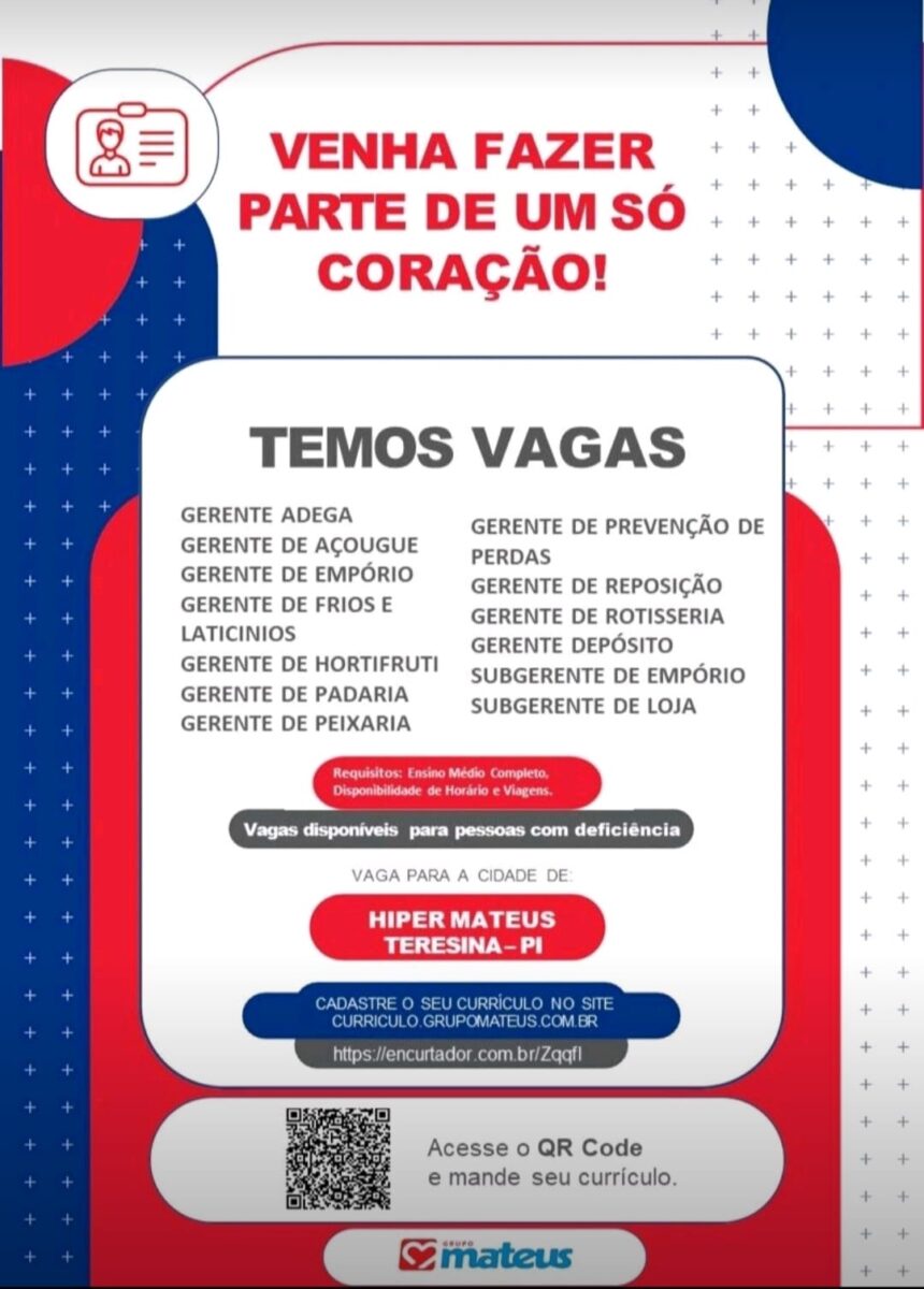 Diversas vagas