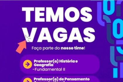 Diversas vagas de emprego