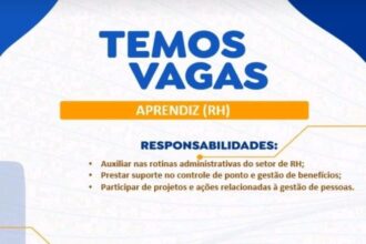 Vaga para Aprendiz