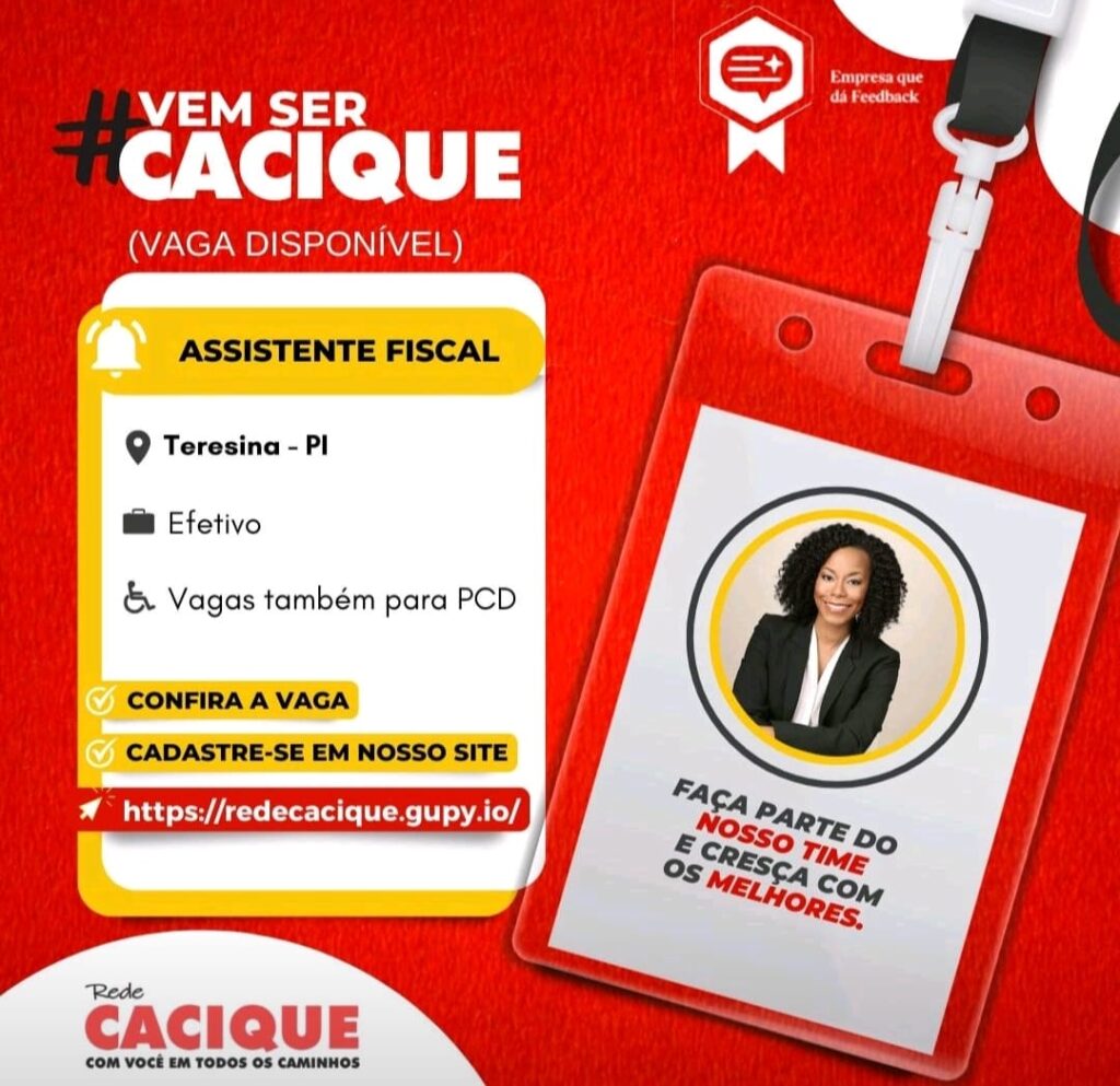 Vaga para Assistente Fiscal