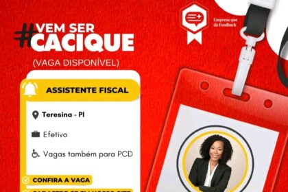 Vaga para Assistente Fiscal