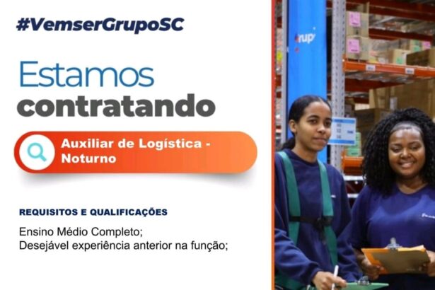 Vaga para Auxiliar de Logística