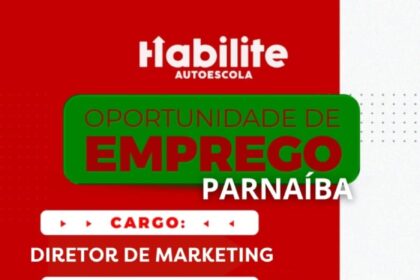 Vaga para Diretor de Marketing