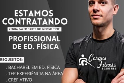 Vaga para Profissional de Ed. Física